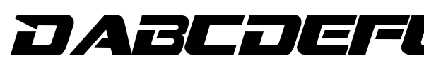 Dream MMA font preview